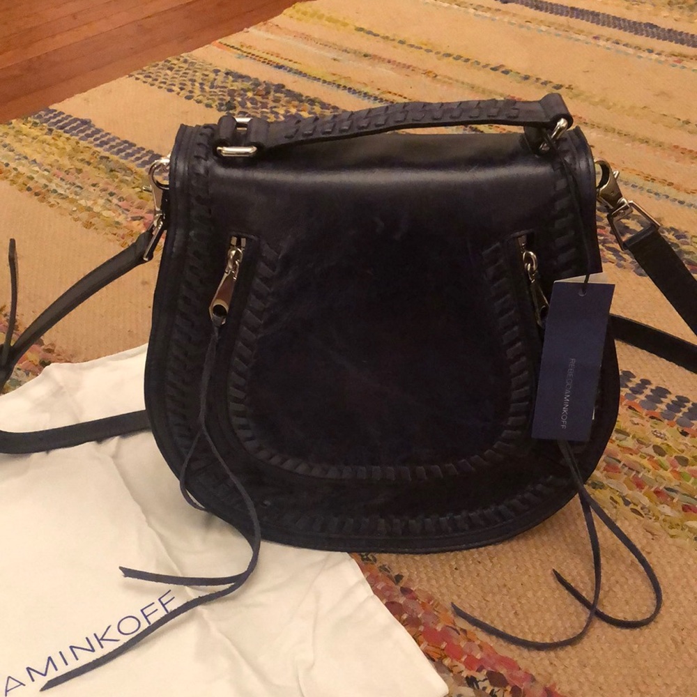 NWT Rebecca Minkoff saddle bag in a gorgeous color